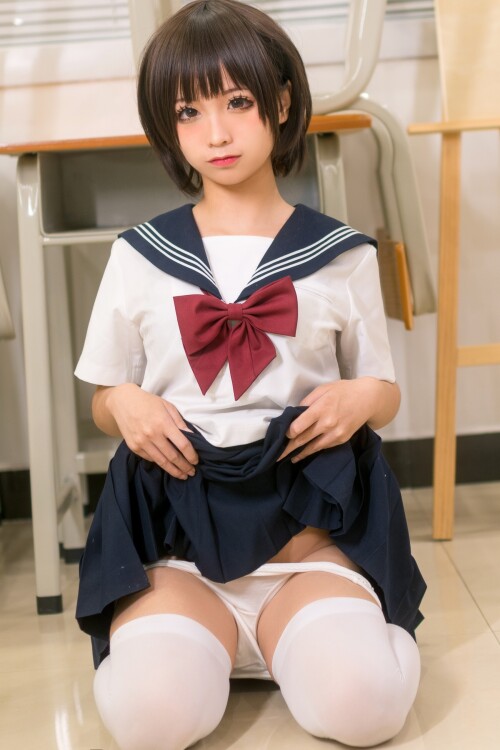 momo-Chunmomo-Stupid-Momo-Classroom-JK-Uniform-Sexy-Asian-Girl---60.jpg