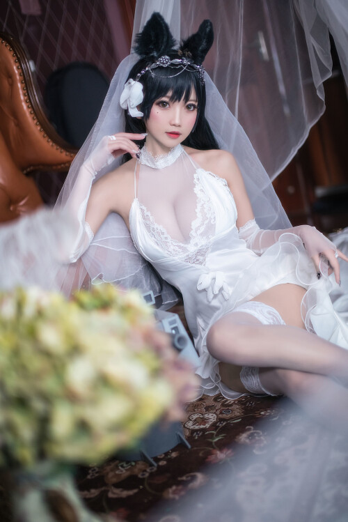 -Gui-Hu-Yao-Atago-Azur-Lane-Flower-Wedding-COS-Sexy-Girl-Cosplay---23.jpeg